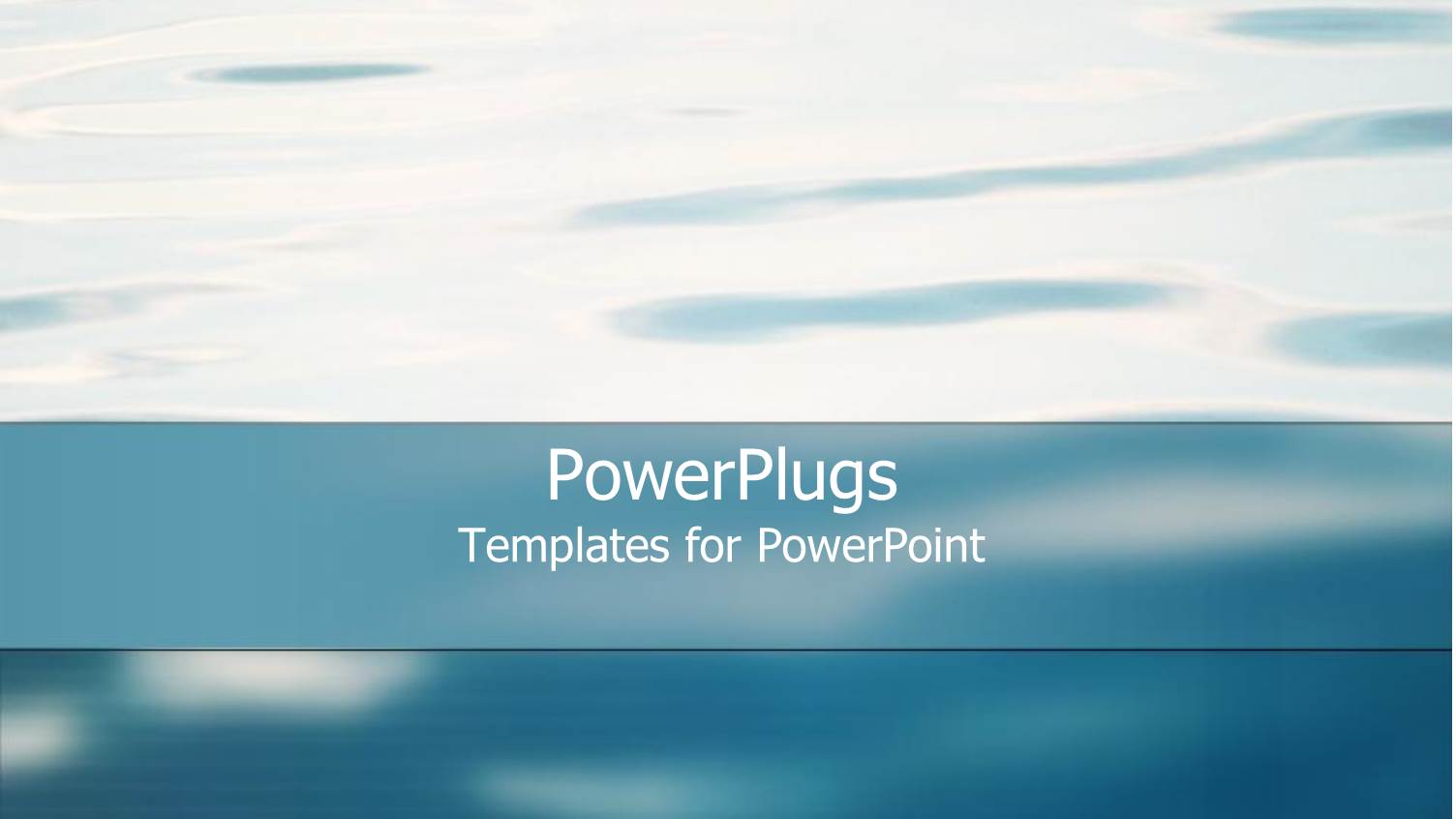 a Depiction off Water and Clouds Mixed with Each other