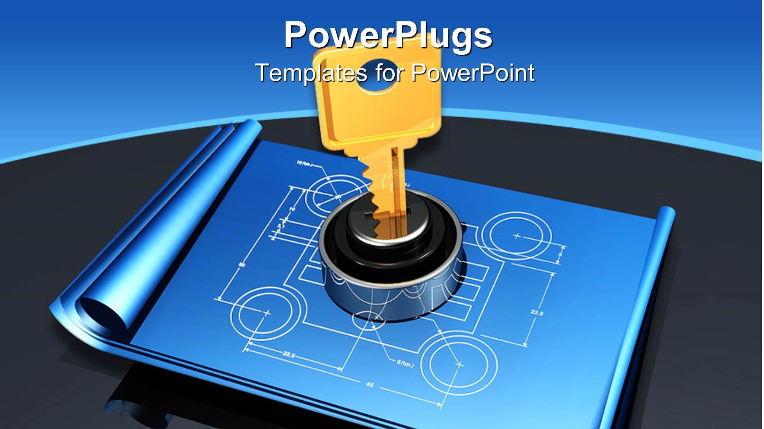 a Design which is Locked with the Help of a Key