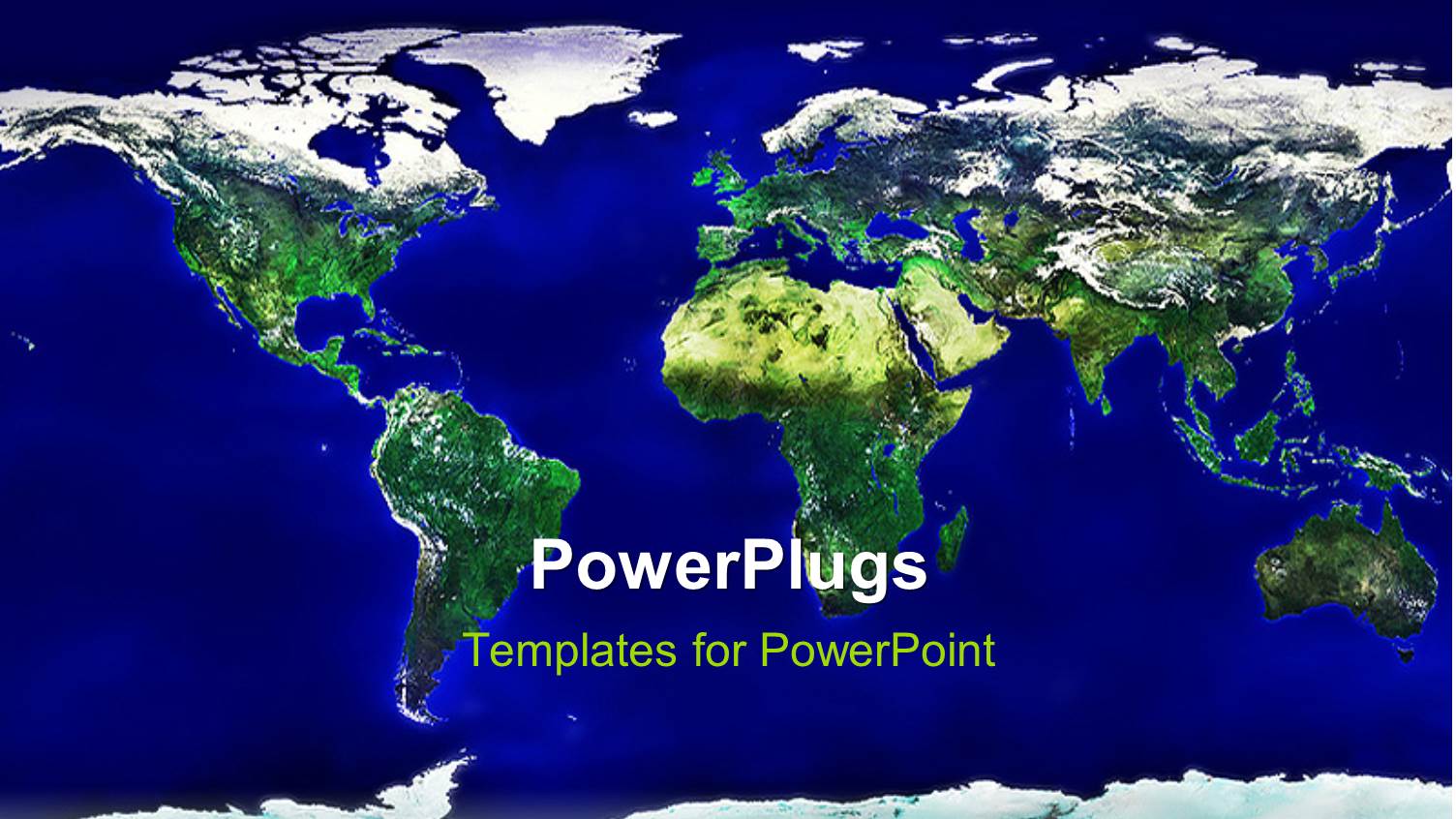 Detailed World Map Showing Weather Conditions Over Blue Background 