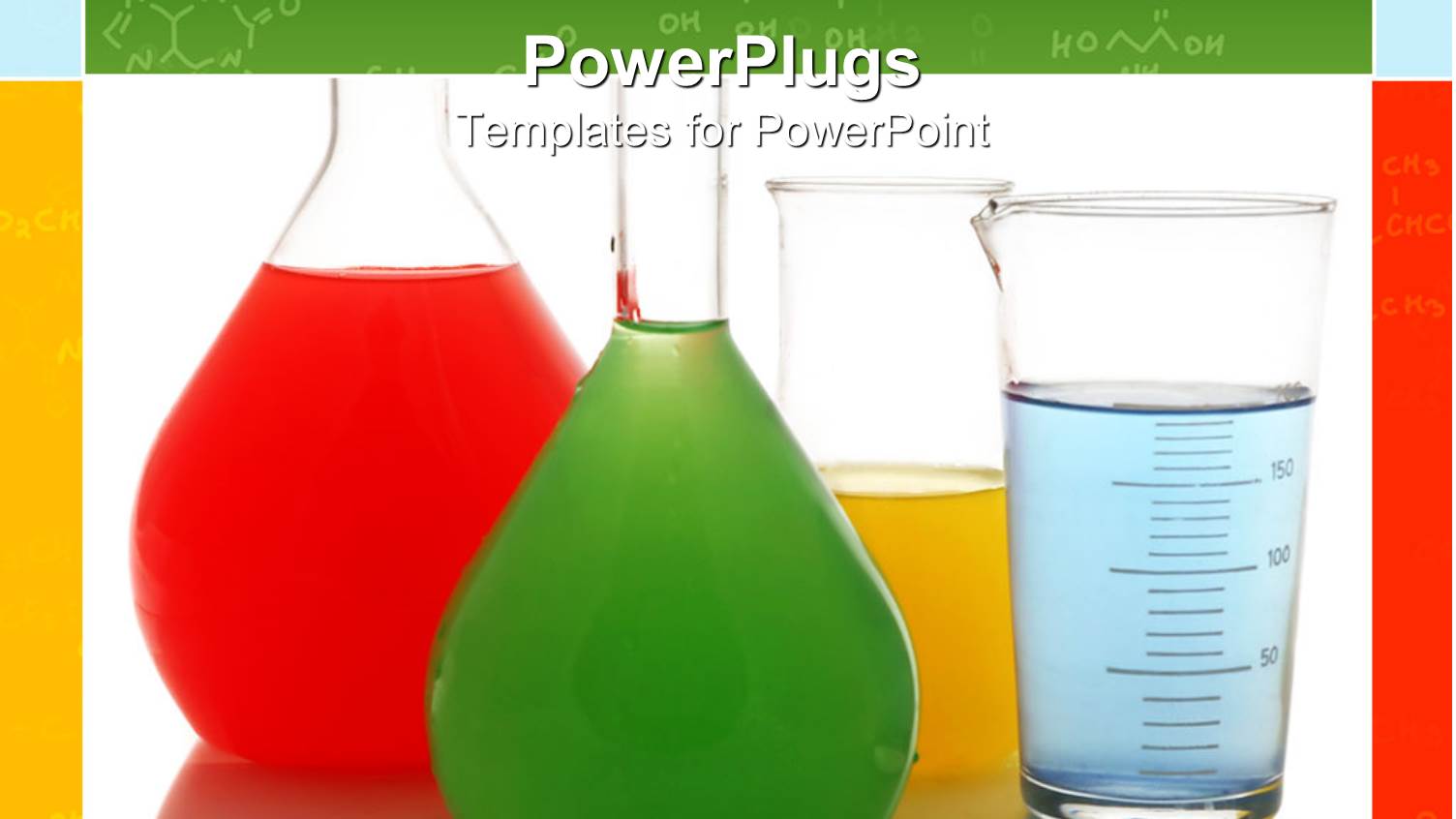 Different Colored Chemicals Placed in Different Operates