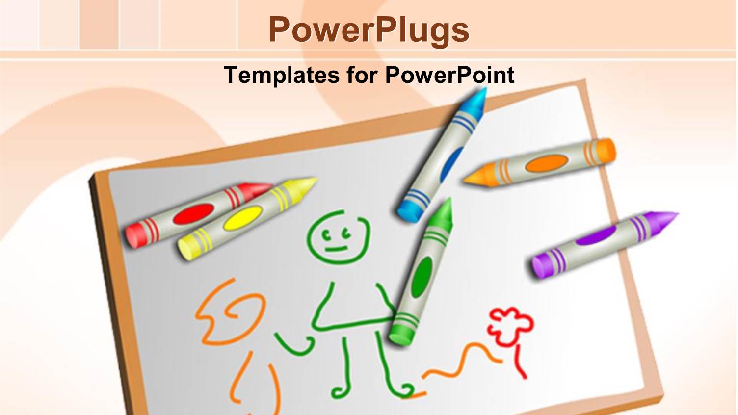 Different Colors of Pencil Crayons on a Drawing Board