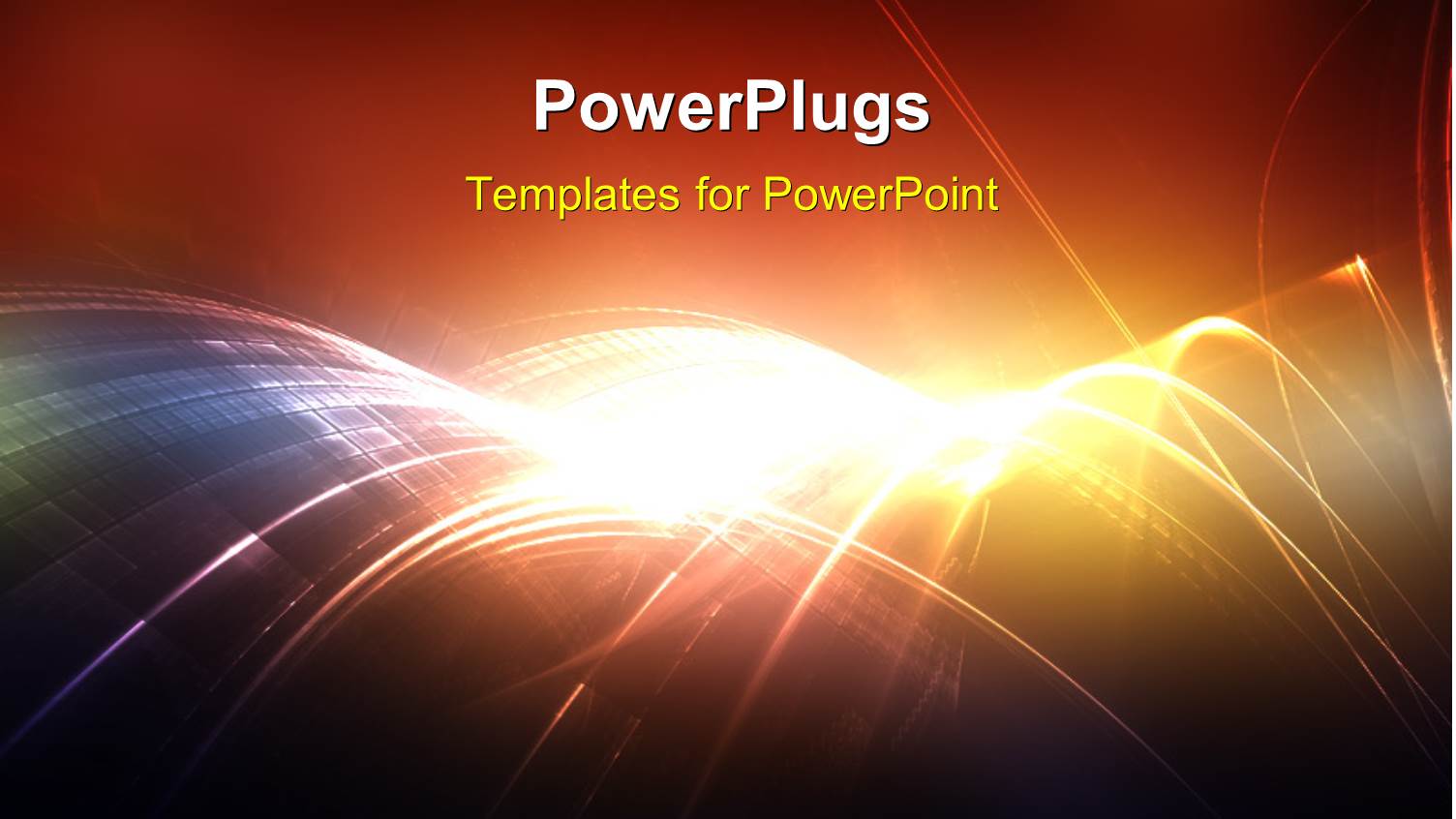 Digital Abstract Background with Rays