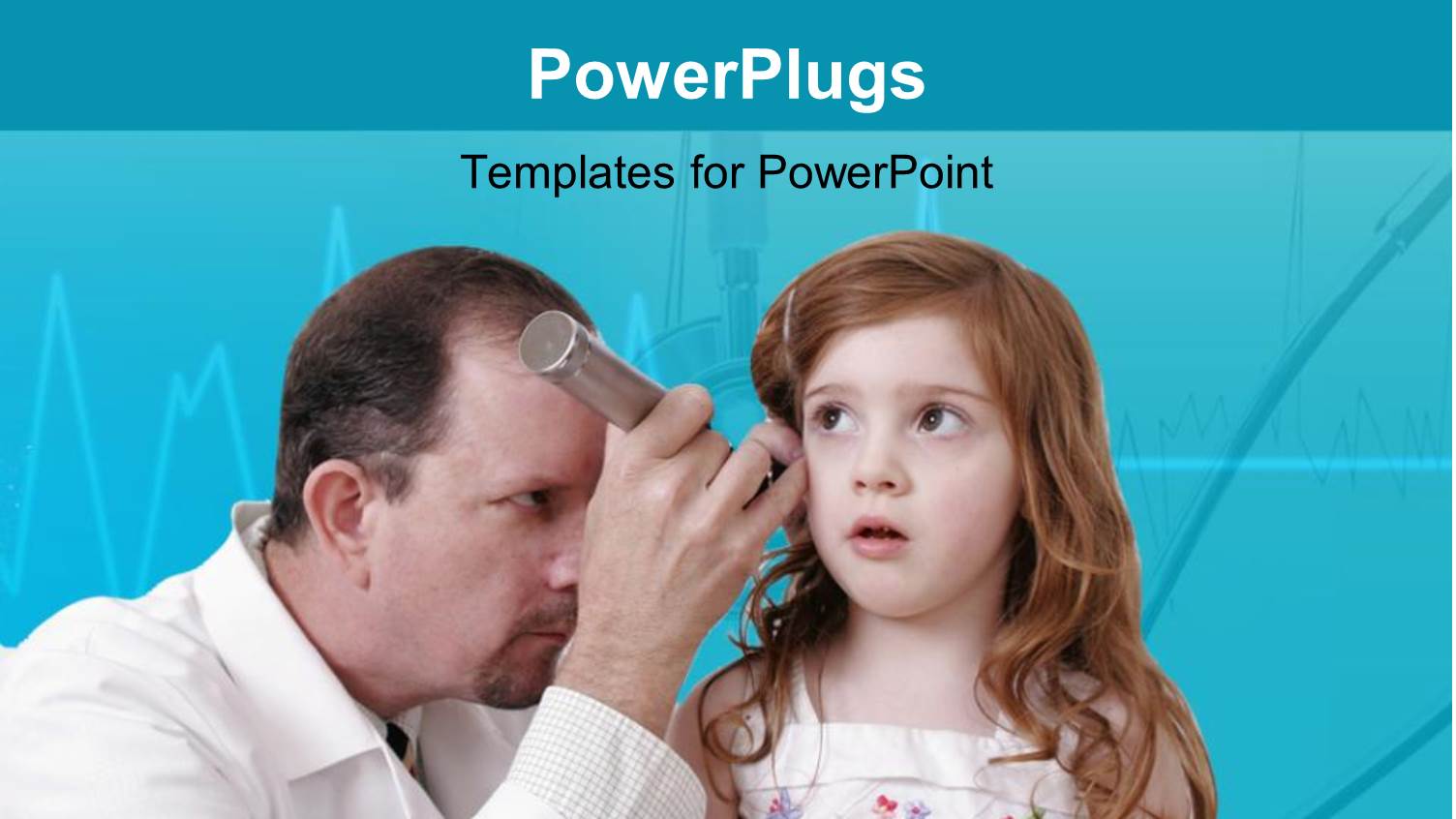 Doctor Examining Ear of Young Girl with Medical Equipment