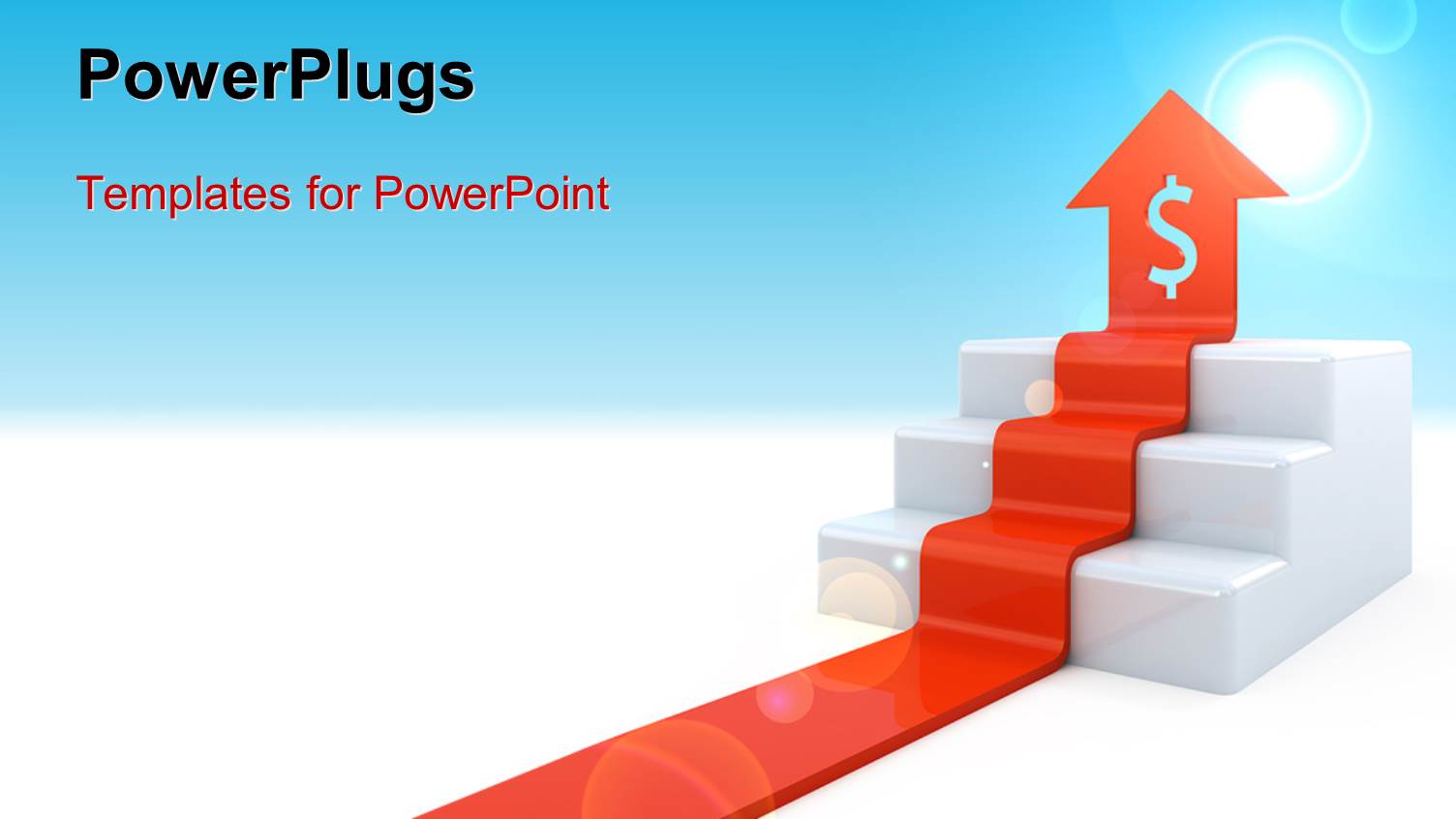 an Arrow with a Number of Stairs