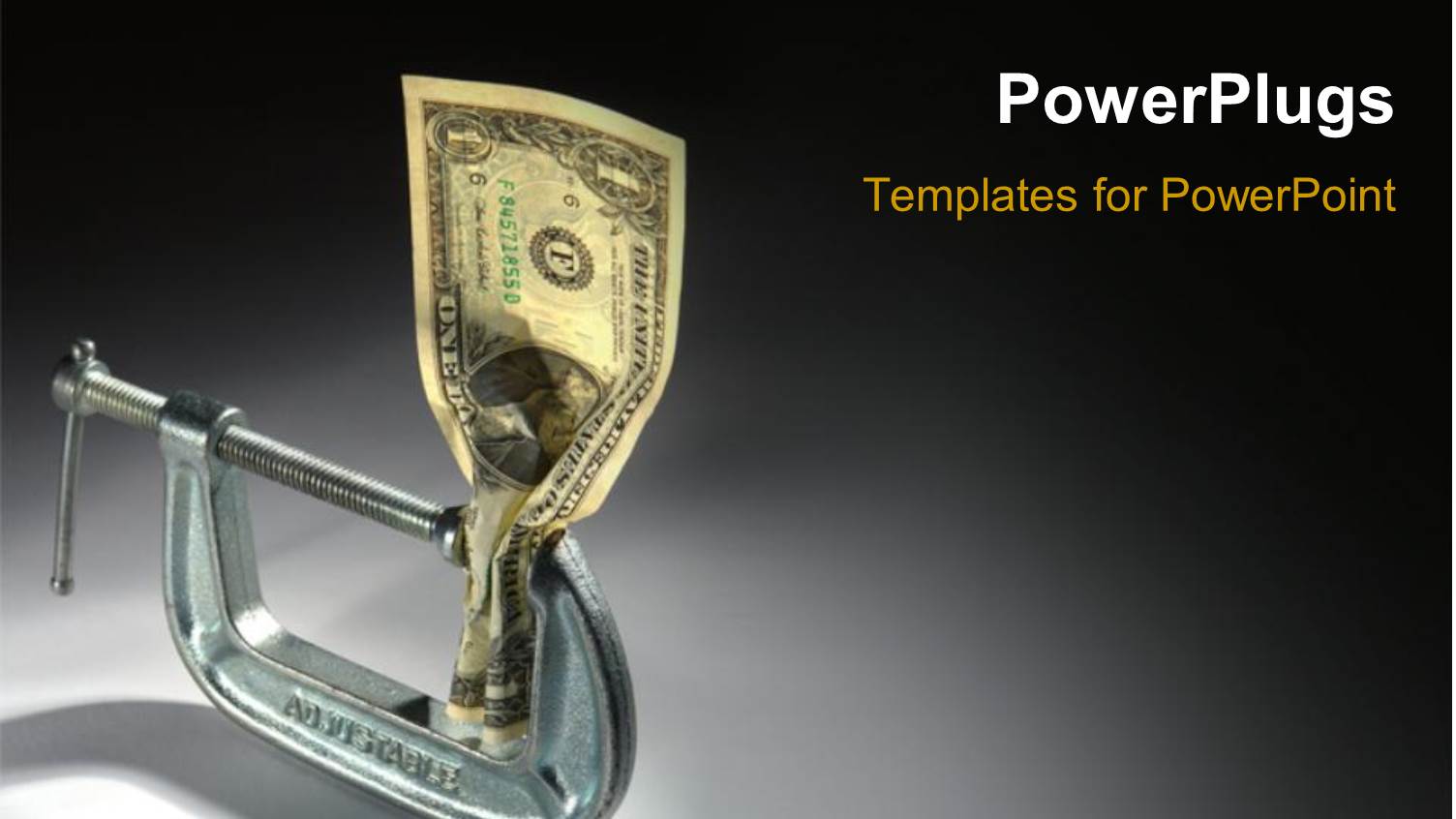 a Dollar with a Blackish and Grayish Background