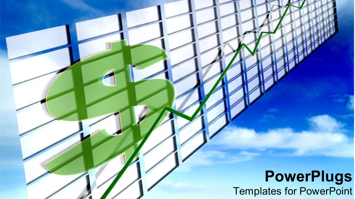 the Dollar Sign with a Growth Graph