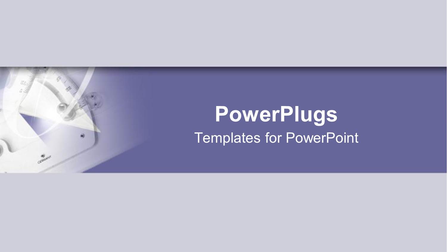 Drafting Tools with Bluish Background and Place for Text