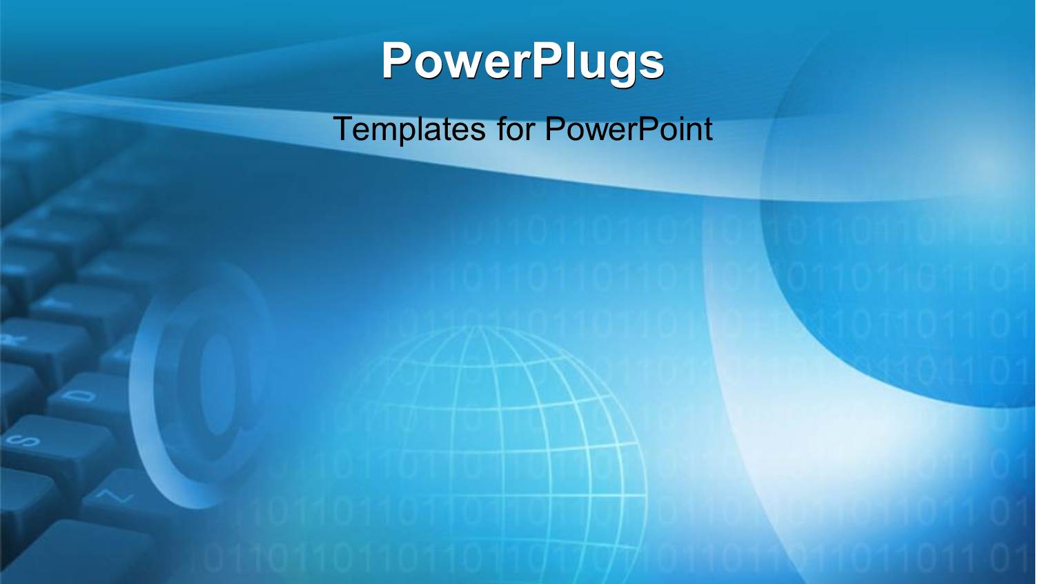 an Earth Globe with a Keyboard and Binary Numbers