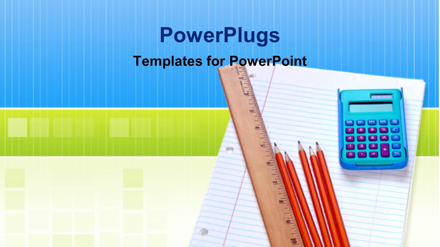 Educational Materials, Calculator, Pencils, Ruler and an Exercise Book