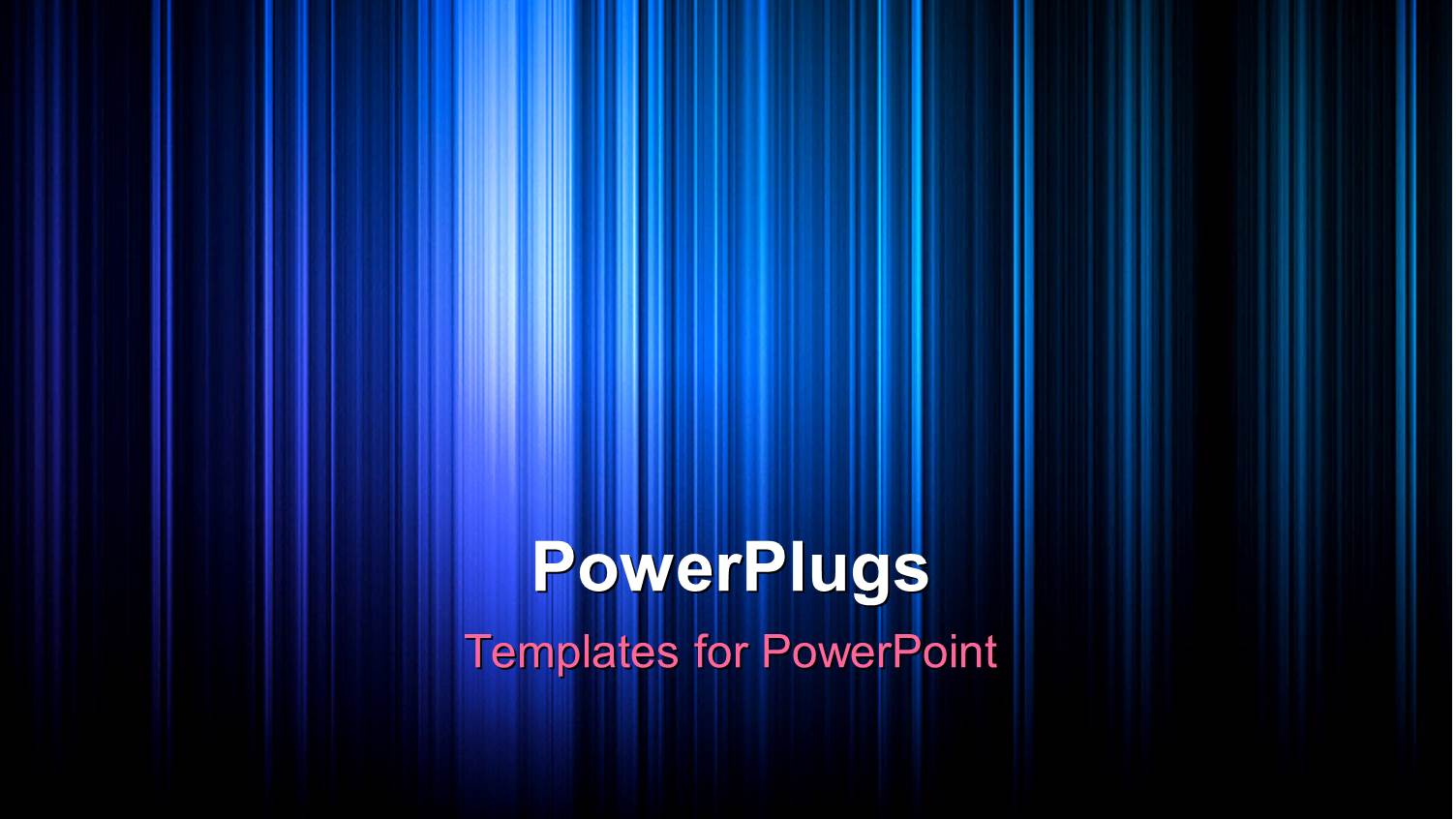 Electric Blue Stripes on Black Background