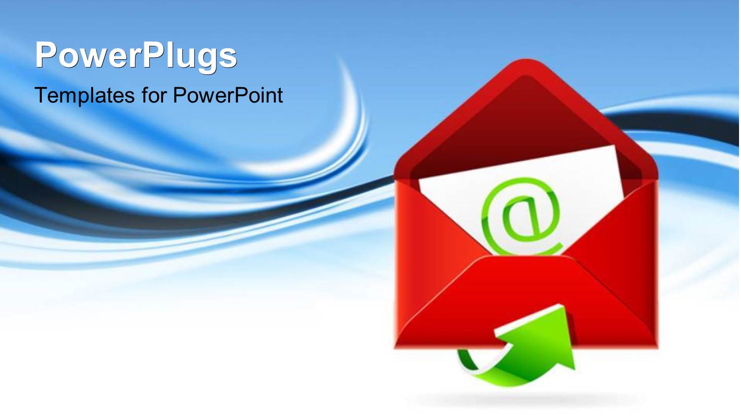 Email Symbol on White Letter Enclosed in Red Envelope 