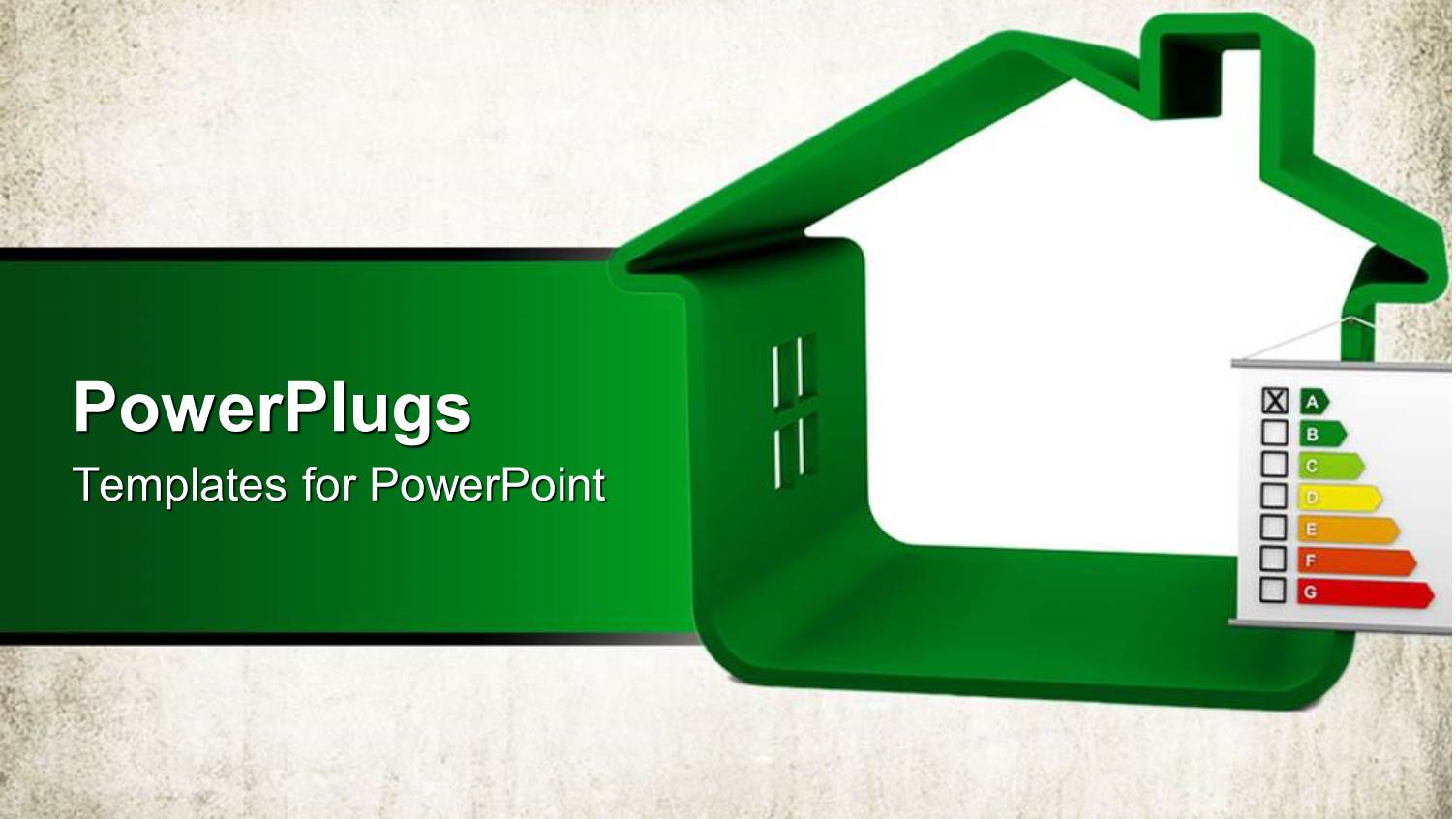 the Energy Classification Along with a Green House Depiction