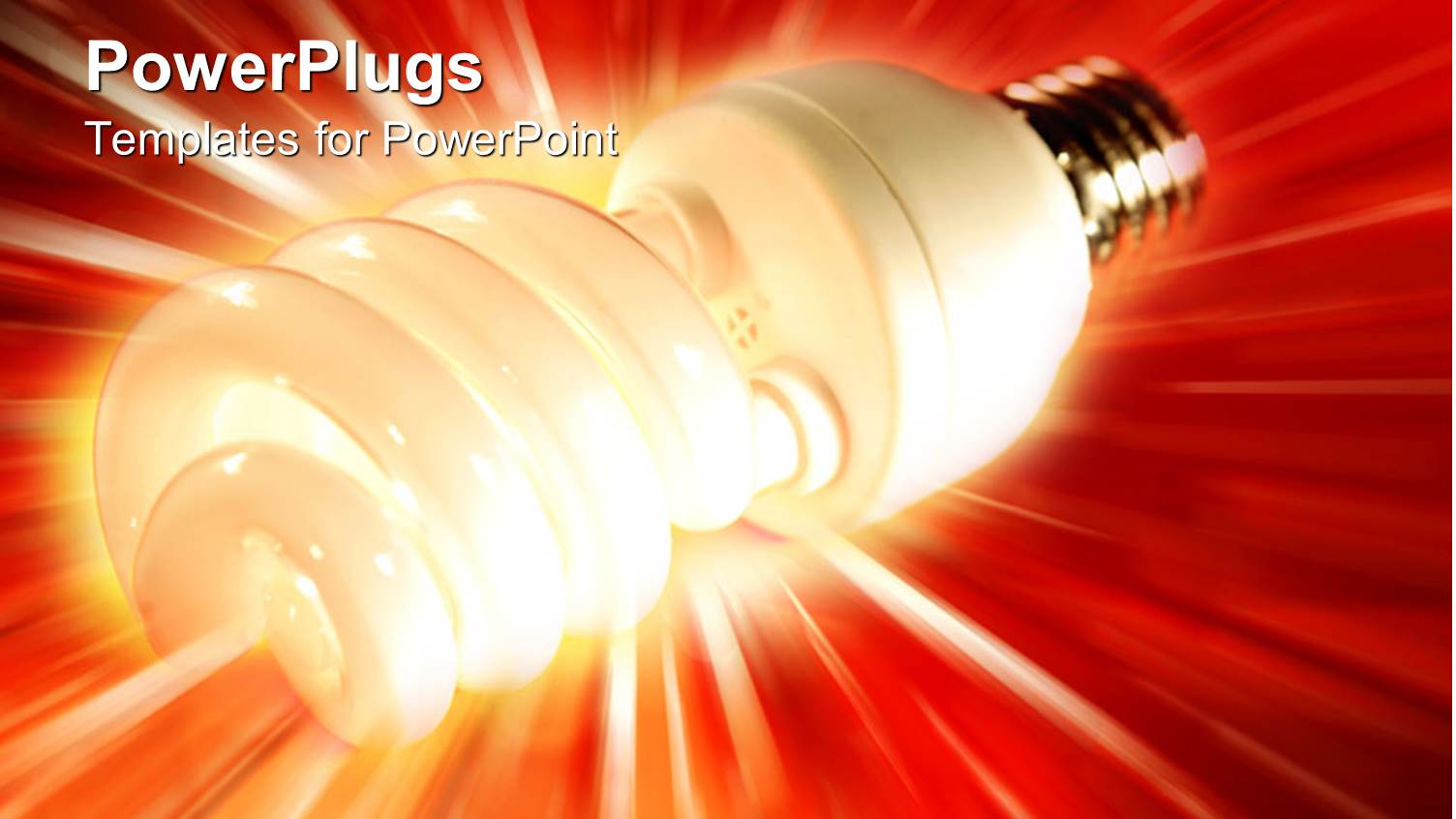 an Energy Savor with Reddish Background