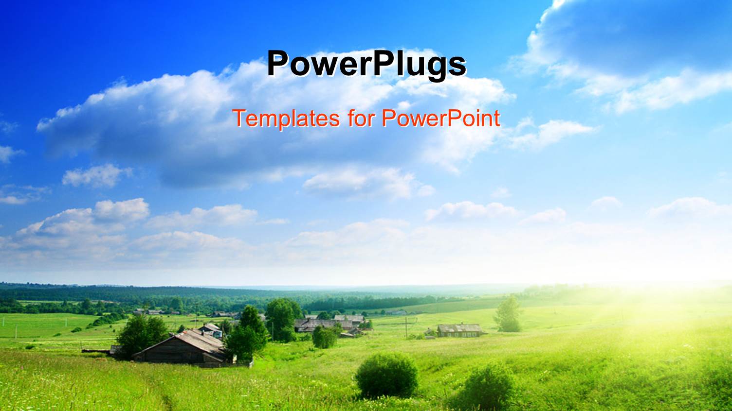 Environment and Nature with Greenery and Sky