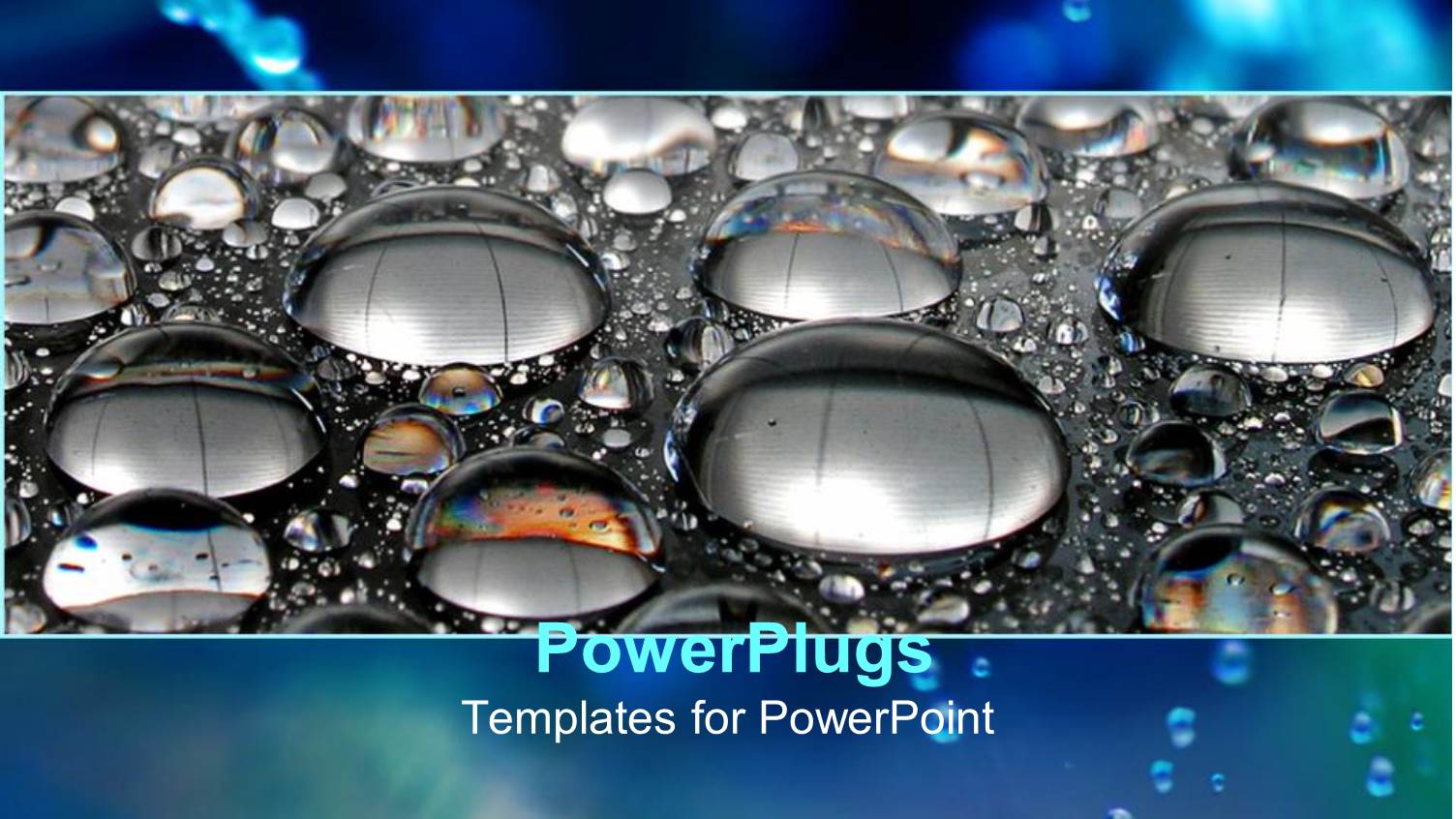 Falling Water Drops, Close Up Rain Drops on the Road