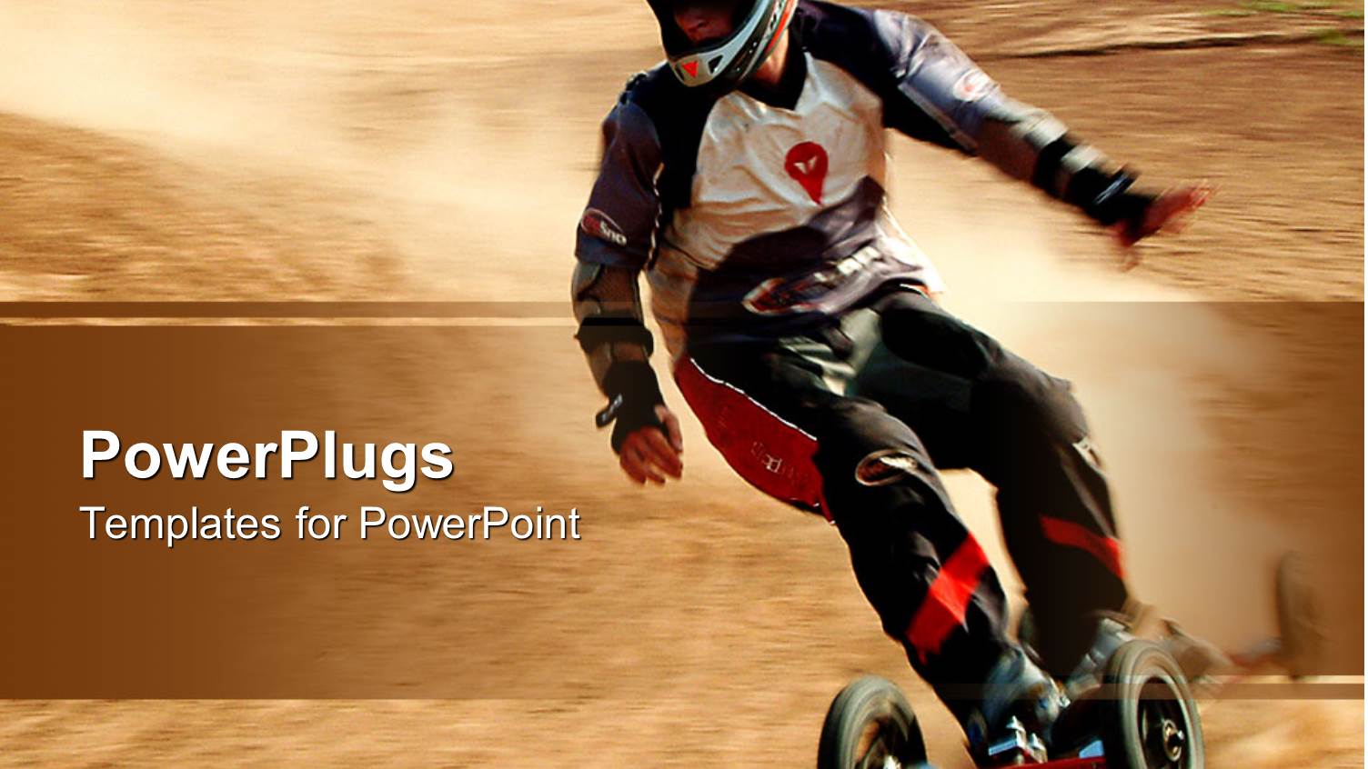 Fast Geared Up Dirt Burner on a Dirt Road