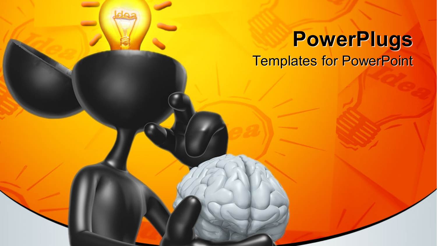 a Figure Holding its Brain in its Hand