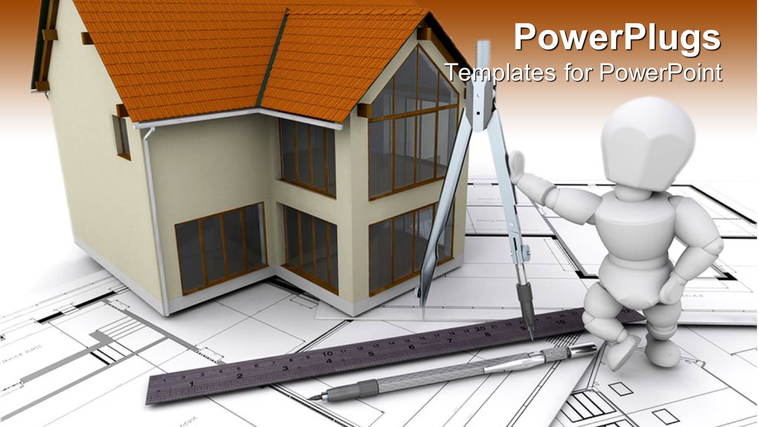 a Figure Holding the Designing Material