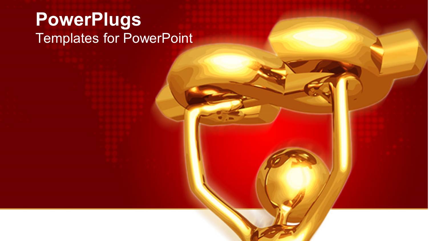 a Figure Holding the Dollar Sign