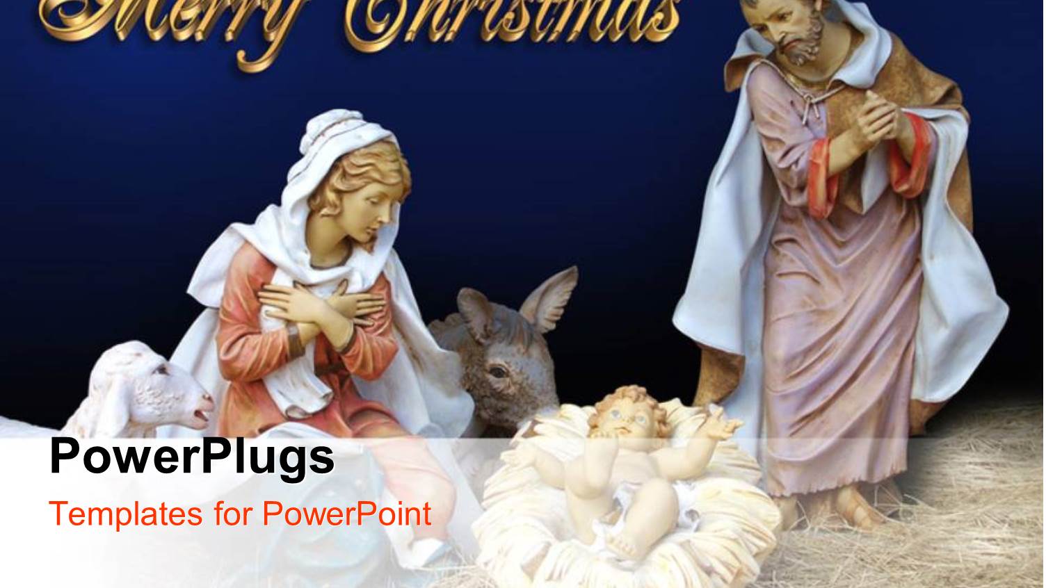 Figurines Depicting Mary in Manger Giving Birth to Jesus