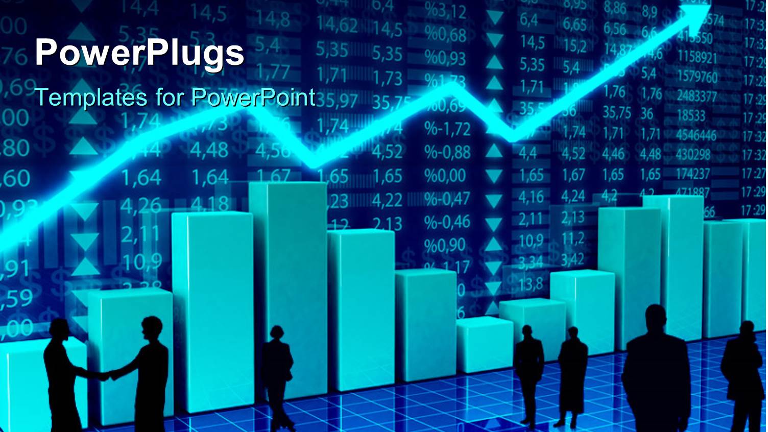 Finance and Economy Charts Concept with Digital Numbers