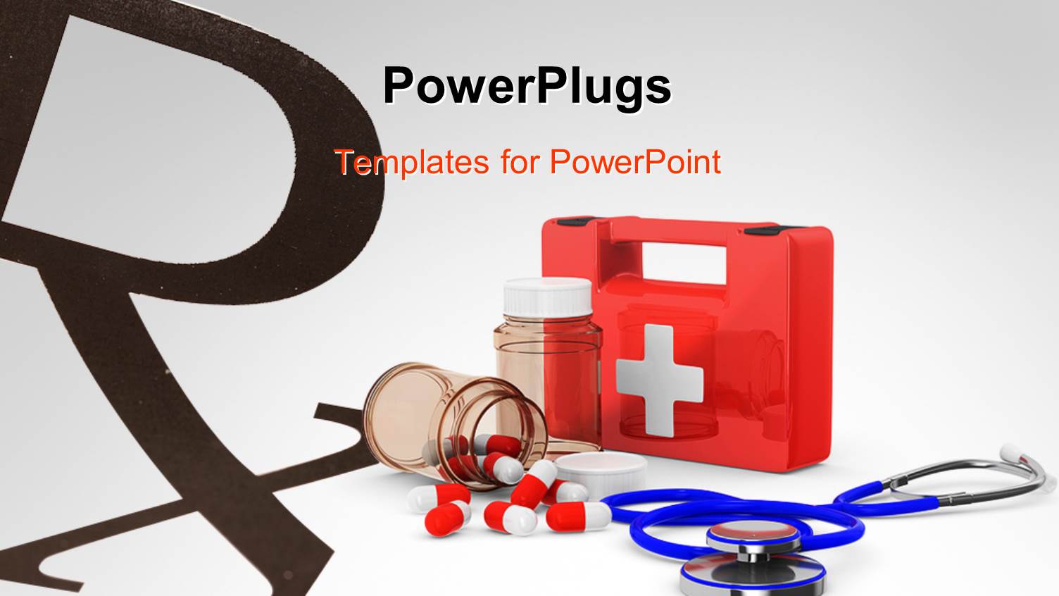 a First Aid Kit Placed Along with Medicines and Stethoscope