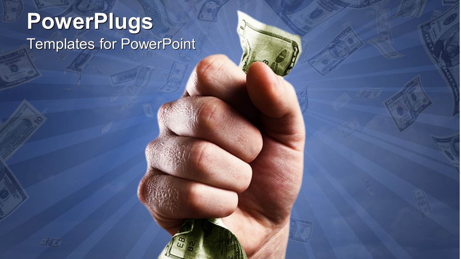 Fist Clenched Around Twenty Dollar Bill