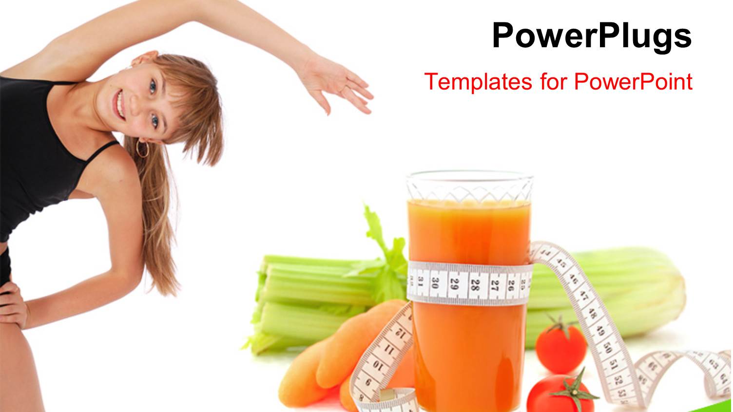 Fit Girl Performing Exercise with a Glass of Fresh and Healthy Fruit Juice