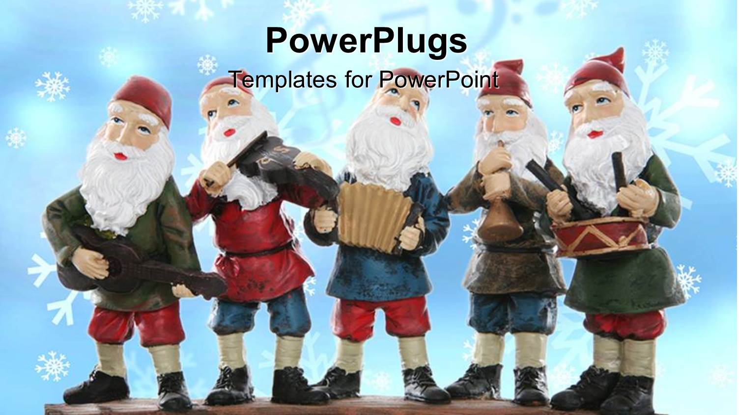 Five small Cute Elves Toys with a Christmas Theme