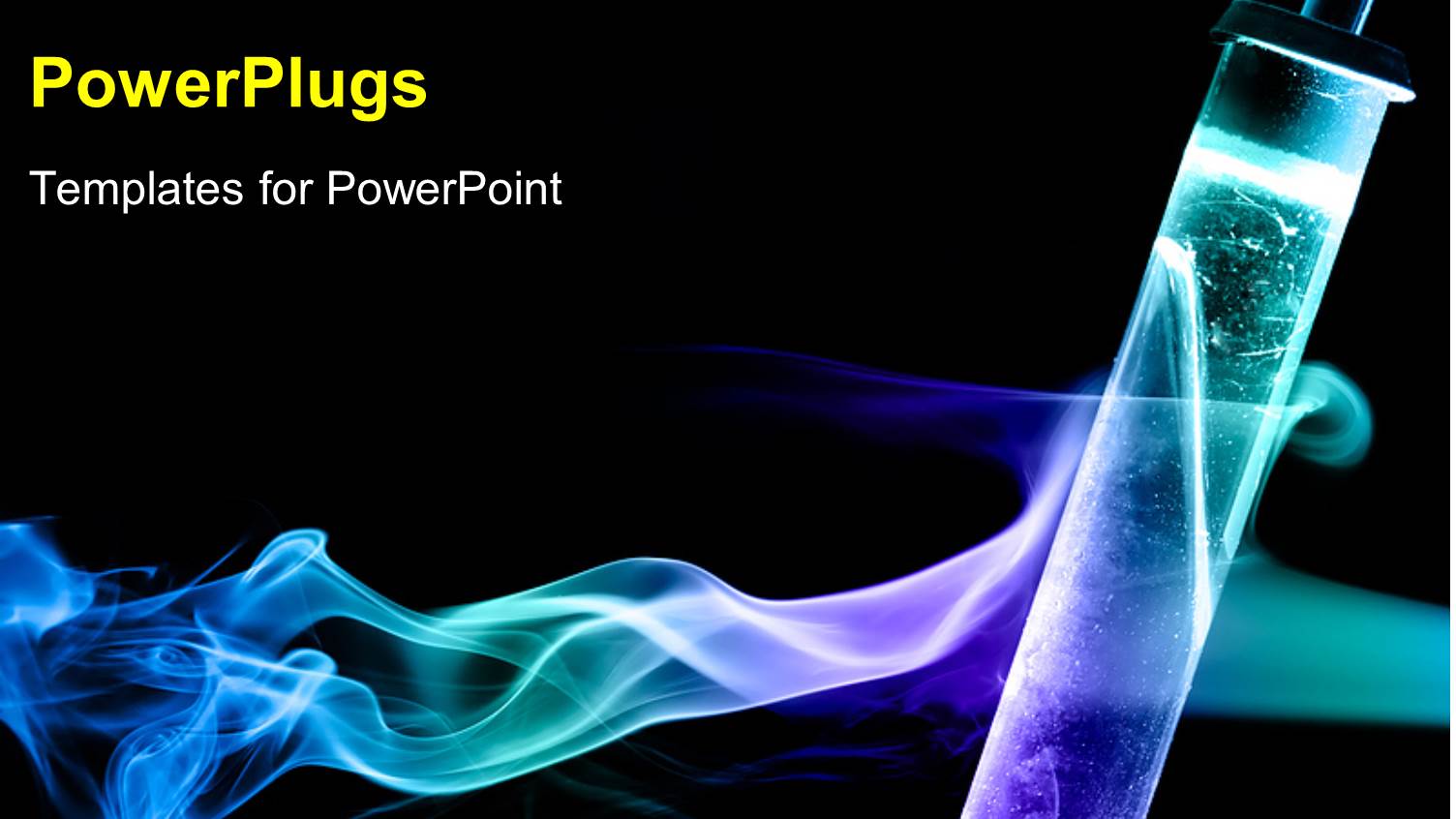 Flash with Chemicals in Flame and Steam Over Dark Background Depicting Medical Research