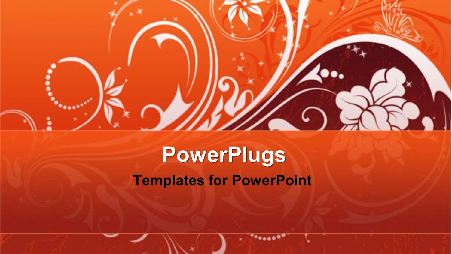 a Floral Background with Place for Text