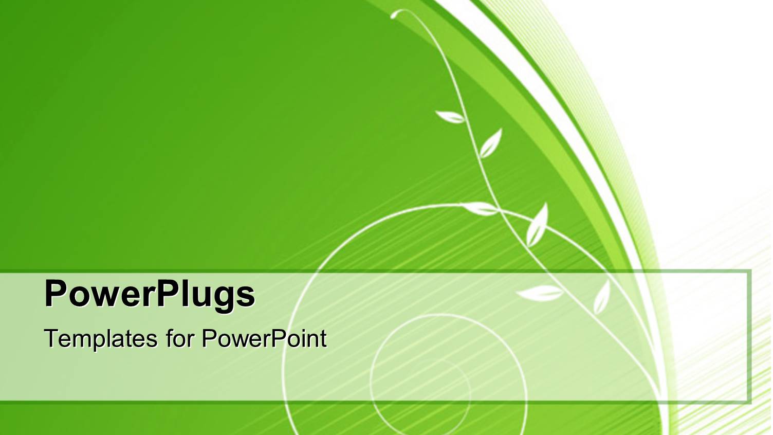 a Floral Pattern in the Background with Greenish Outline