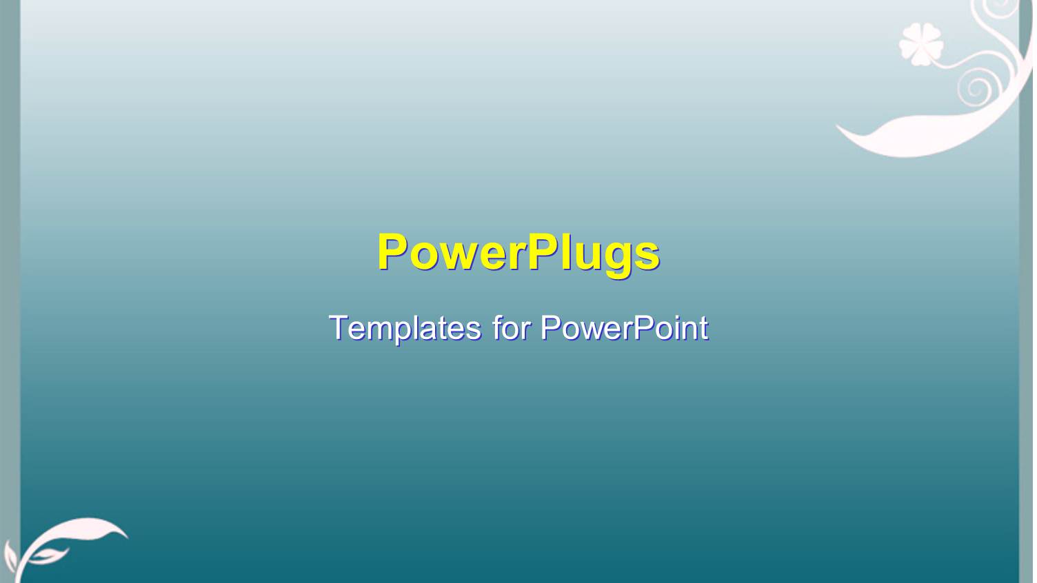 a Floral Representation and a Bluish Background