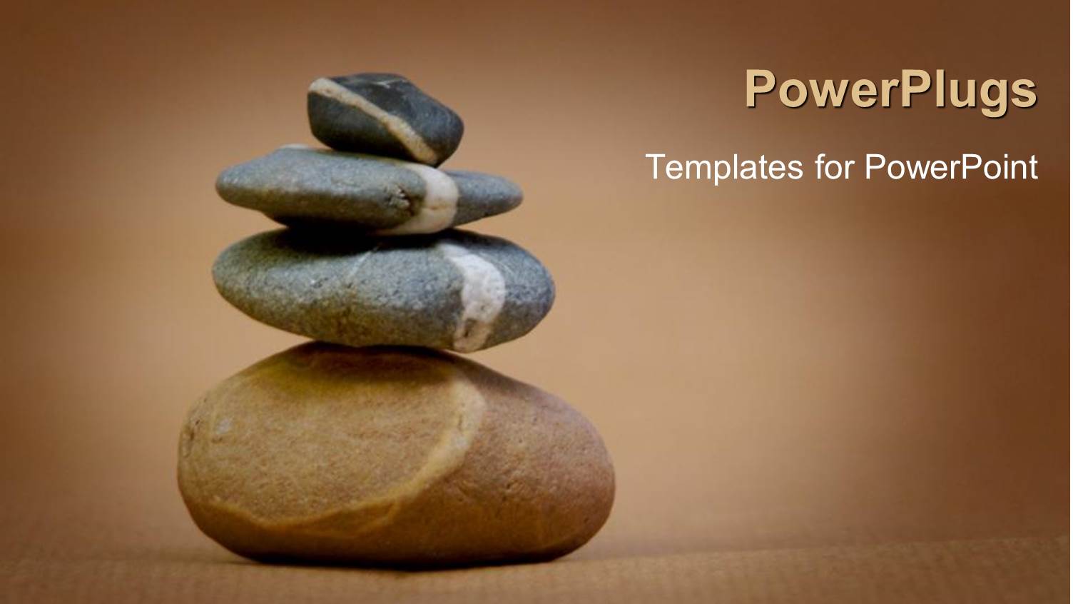 Four Different Sizes of Pebbles Stacked on Each other