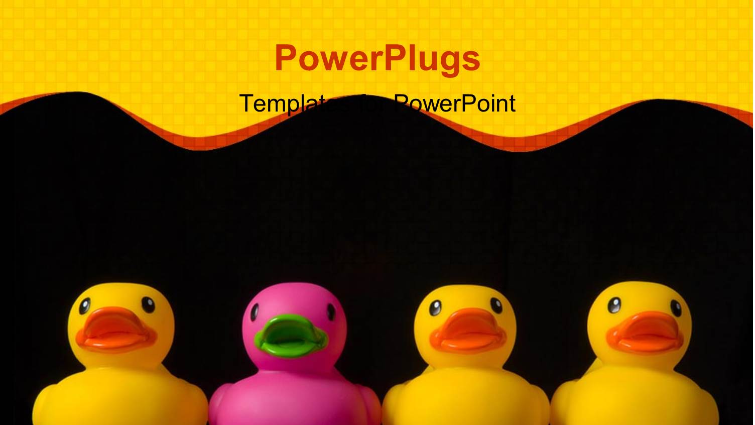 Four Rubber Ducks Three Yellow Ducks and One Pink Duck