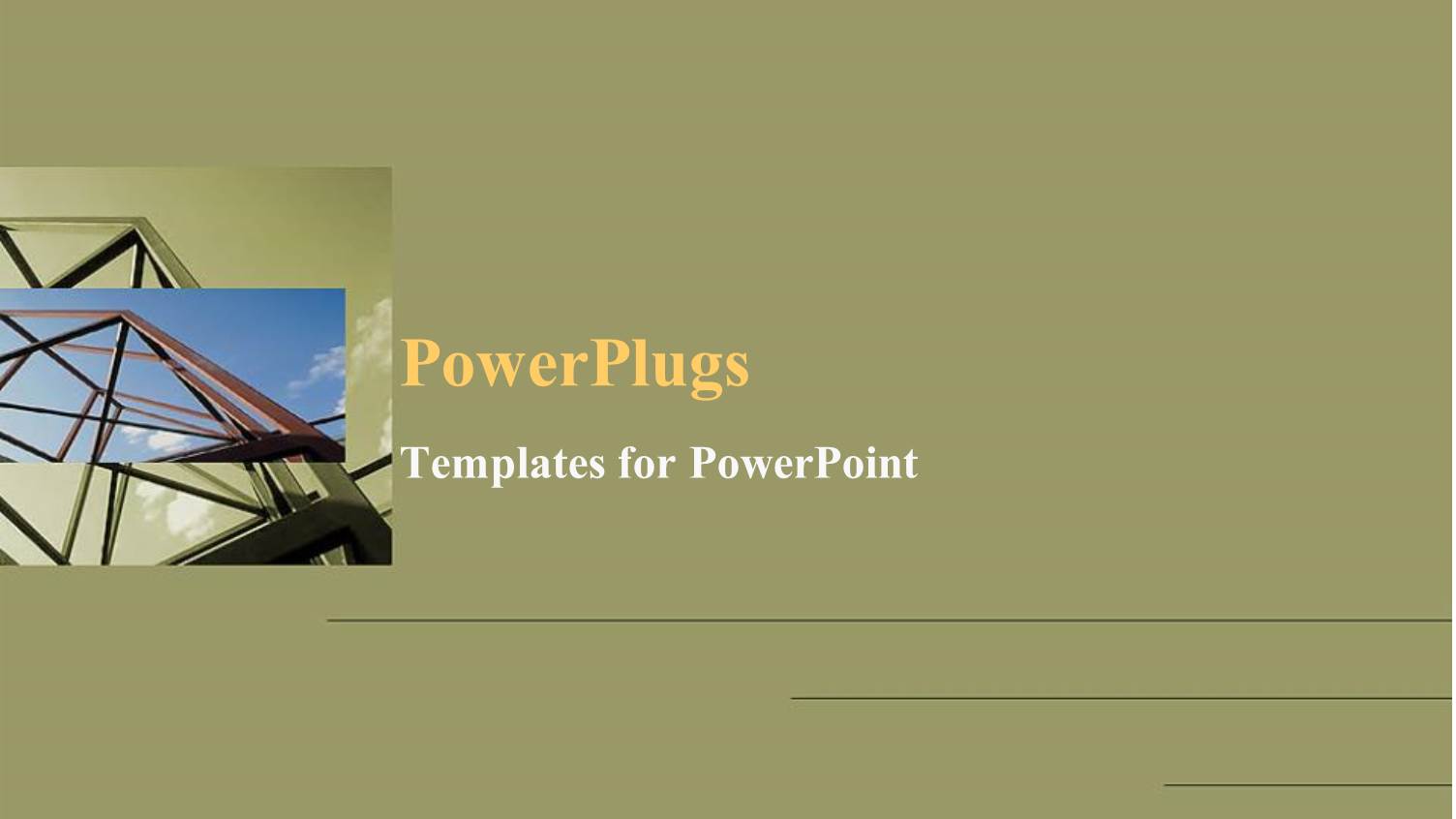 Framework Tower Rising into Blue Sky in small Square