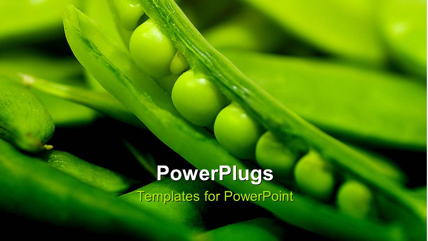 Fresh Flourishing Green Vegetables with Green Peas