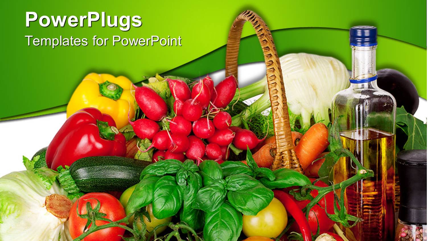 Fruits Vegetables, Tomatoes in Cane Basket with Bottle of Fruit Extract