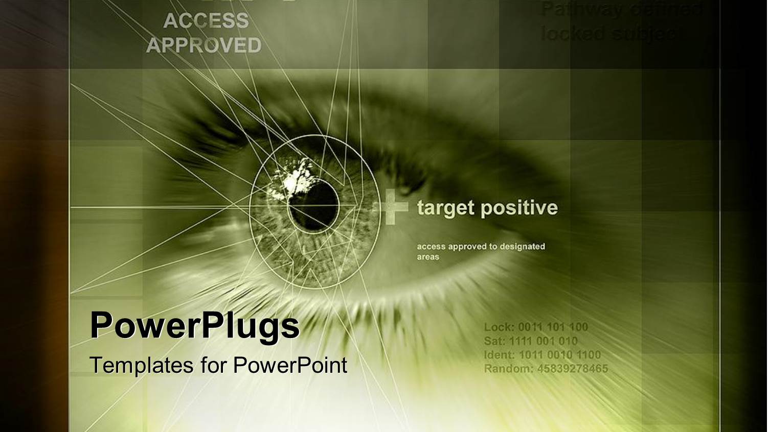 Future Technology Approves Access and Identity Issues on Black Background