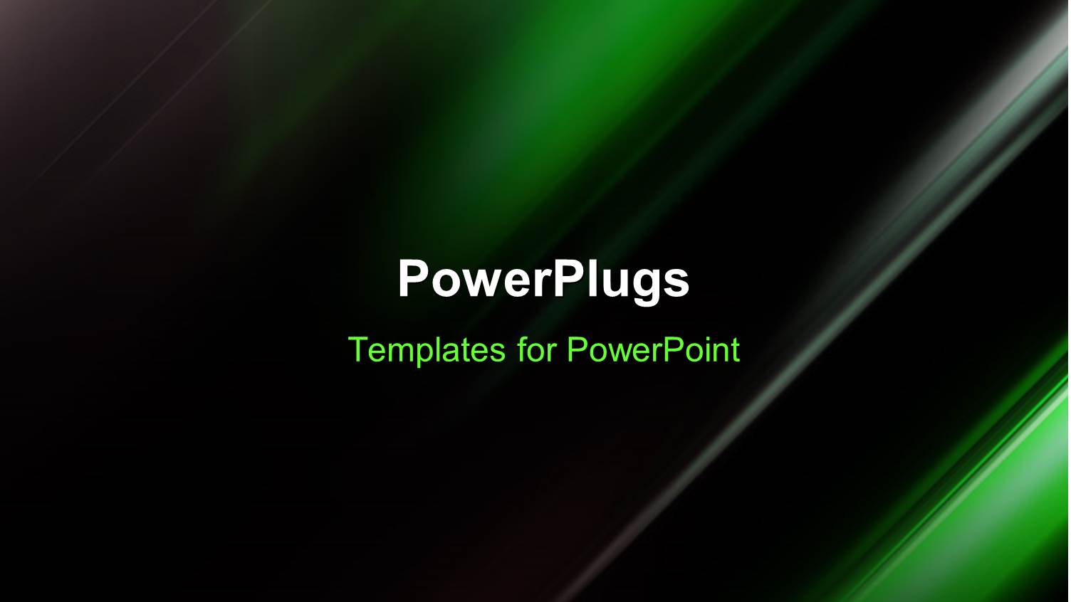 Futuristic Technology Abstract Green Colored Stripes