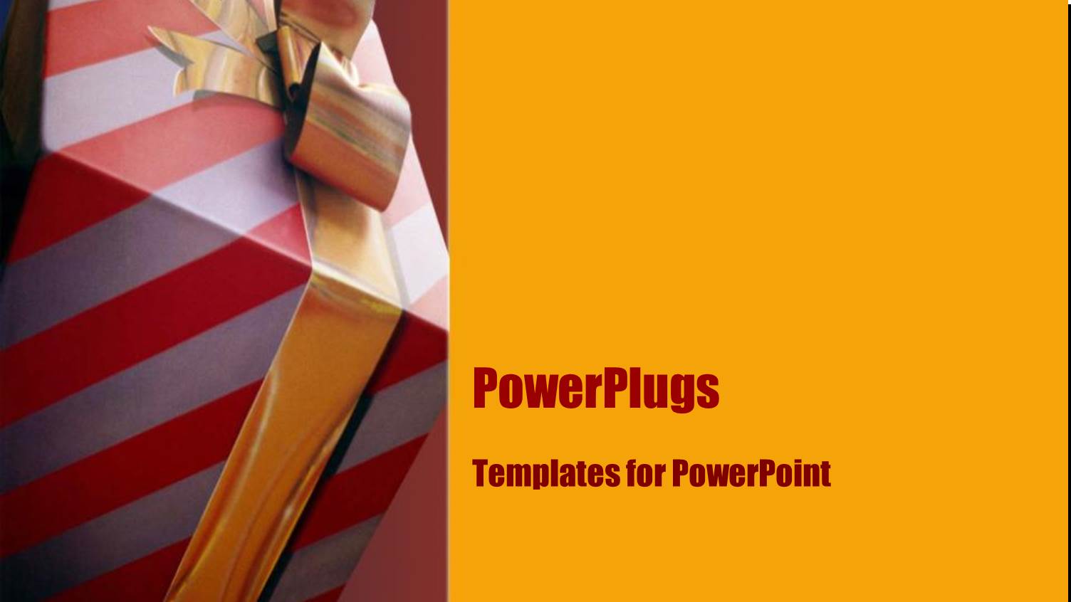 a Gift Hamper with Reddish Background