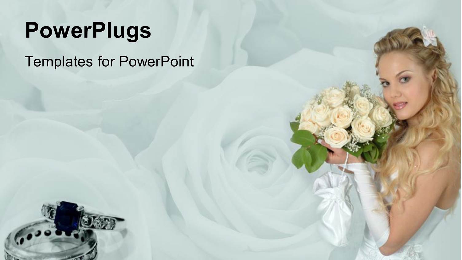 a Girl Holding the Flower Bouqet