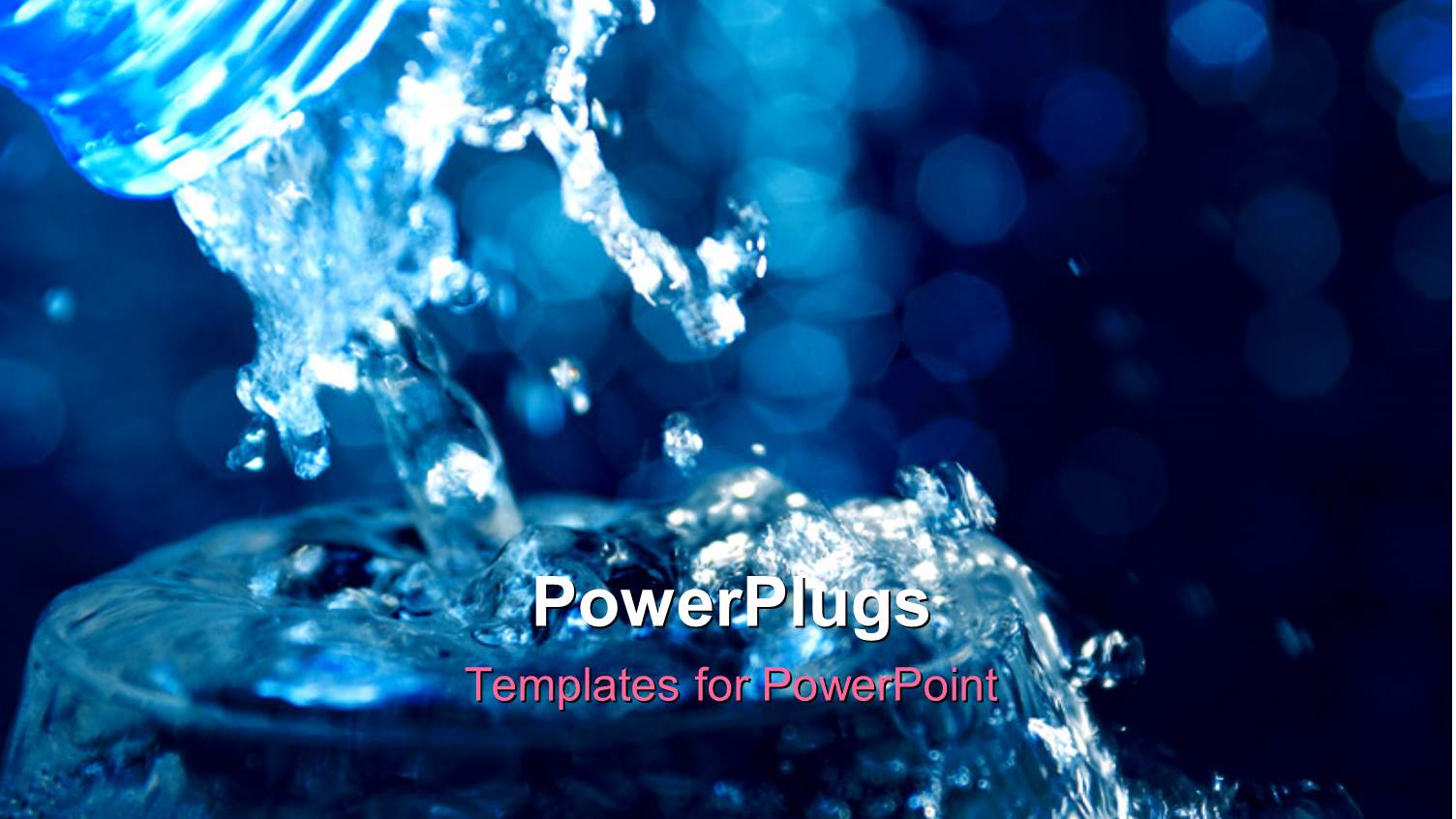 a Glass Being Filled with Water with Dark Background