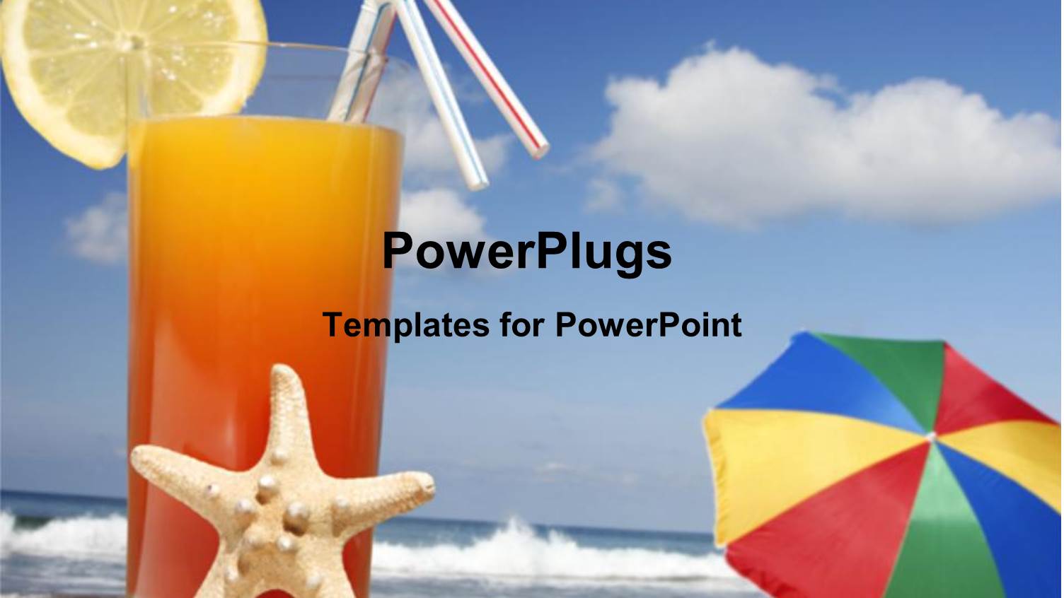 a Glass of Fresh Juice and Star Fish in Front of it