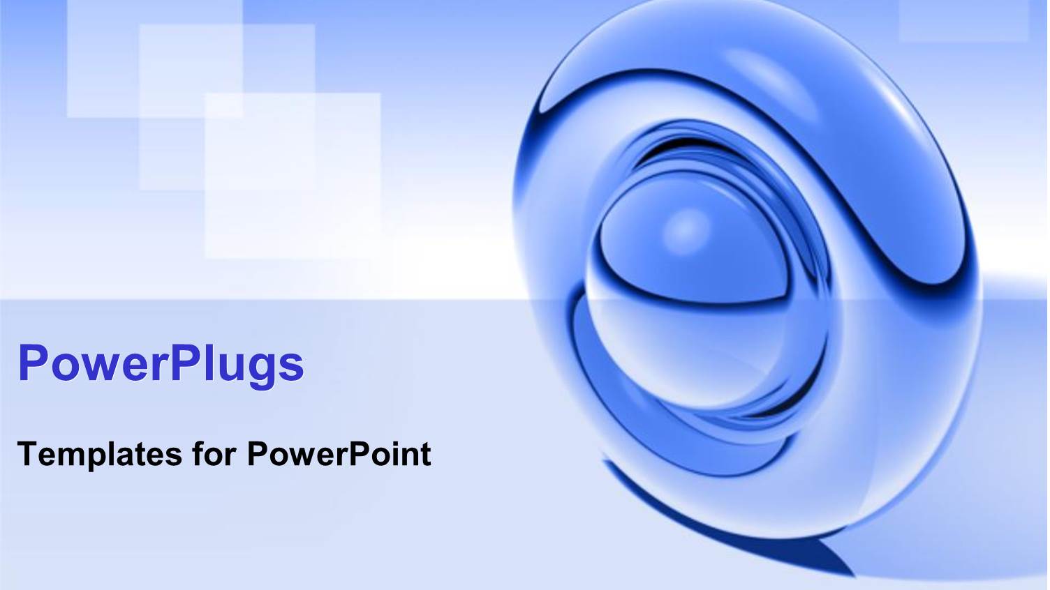 Glass Structure Abstract Blue Background