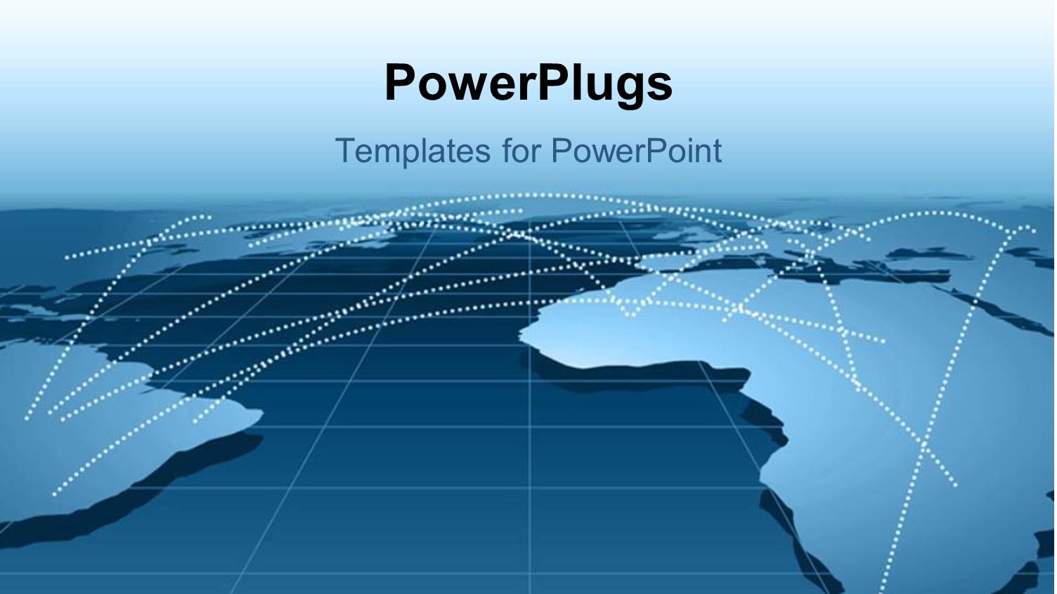 Global Business Relationship Distribution Channels or Networking Using Map
