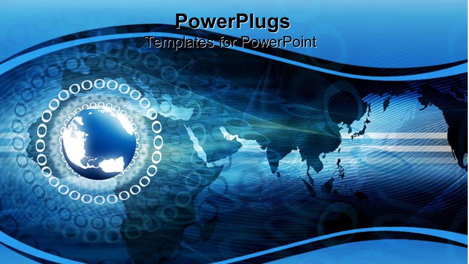 a Globe Along with Circles Around it