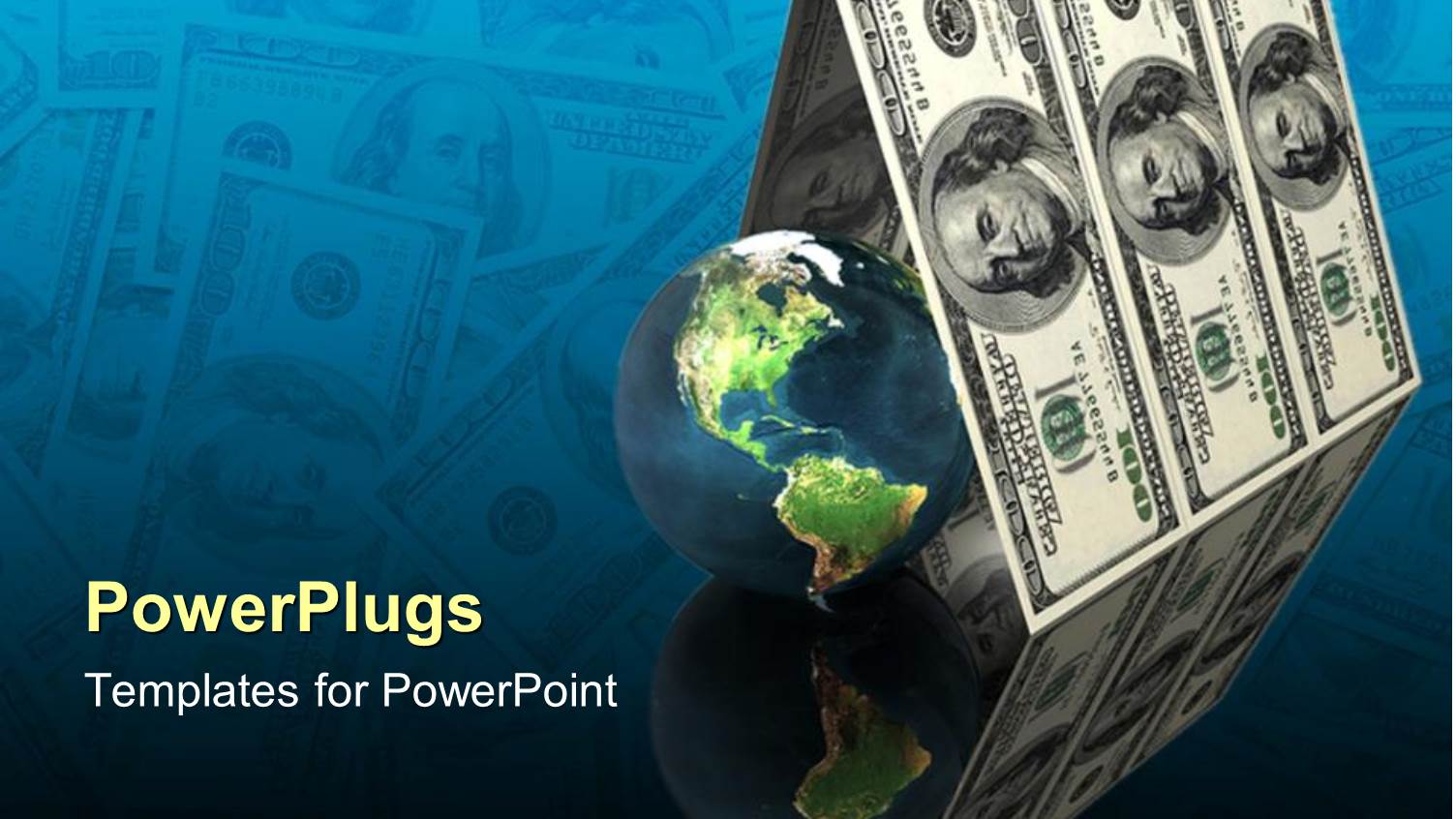 a Globe Along with a Number of Dollars