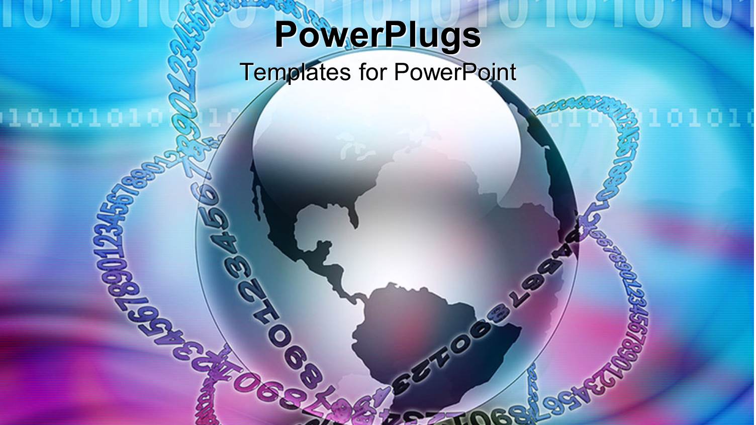 a Globe Being Encircled by a Lot of Numbers