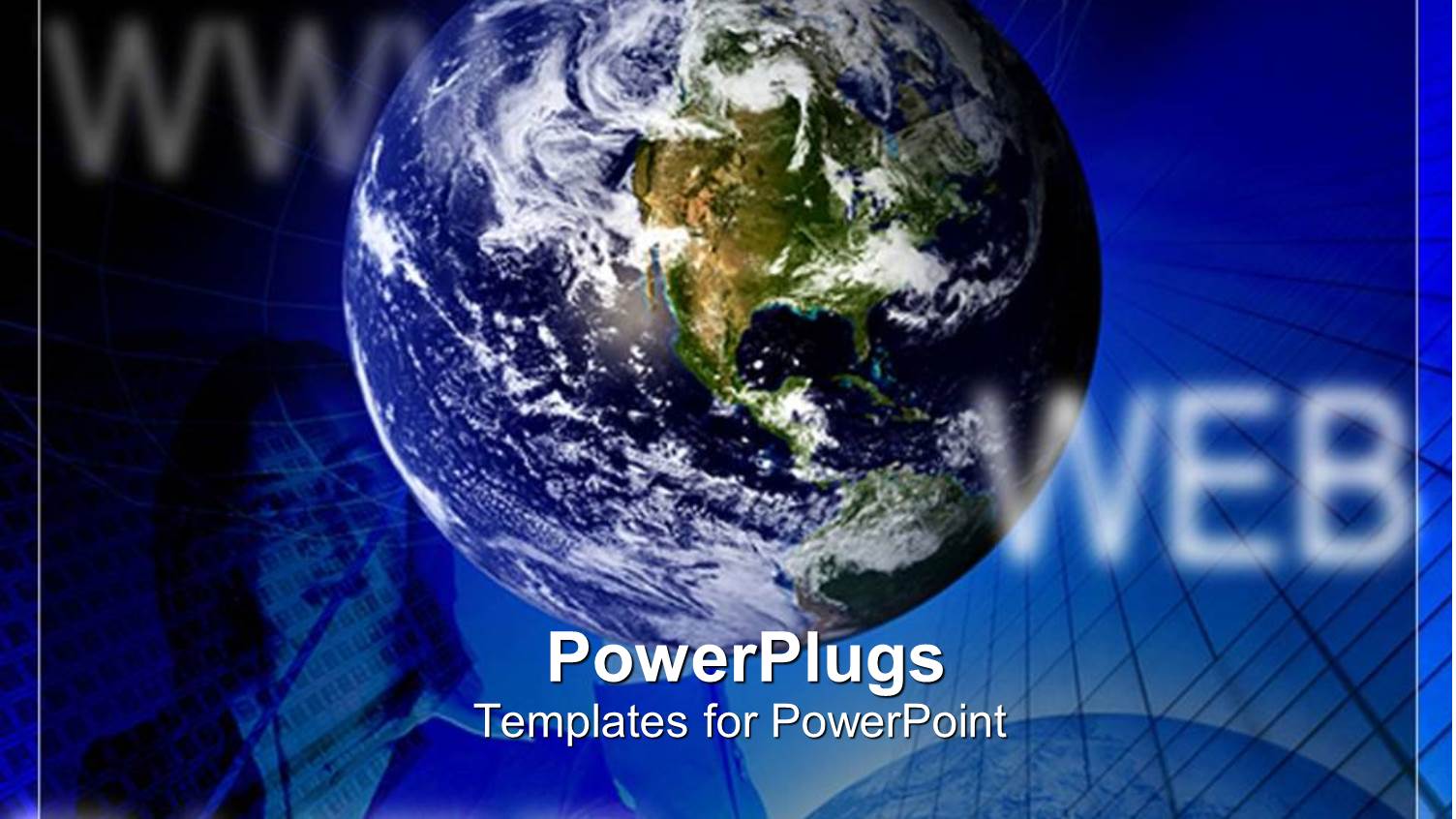 a Globe with Bluish Background and a Girl